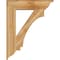 Ekena Millwork Imperial Traditional Rough Sawn Bracket, Western Red Cedar, 6"W x 30"D x 38"H BKT06X30X38IMP01RWR - alternate 2